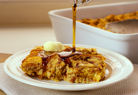 Cinnamon Swirl Baked French Toast