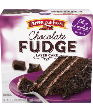 (19.6 ounces) Pepperidge Farm® Chocolate Fudge 3-Layer Cake